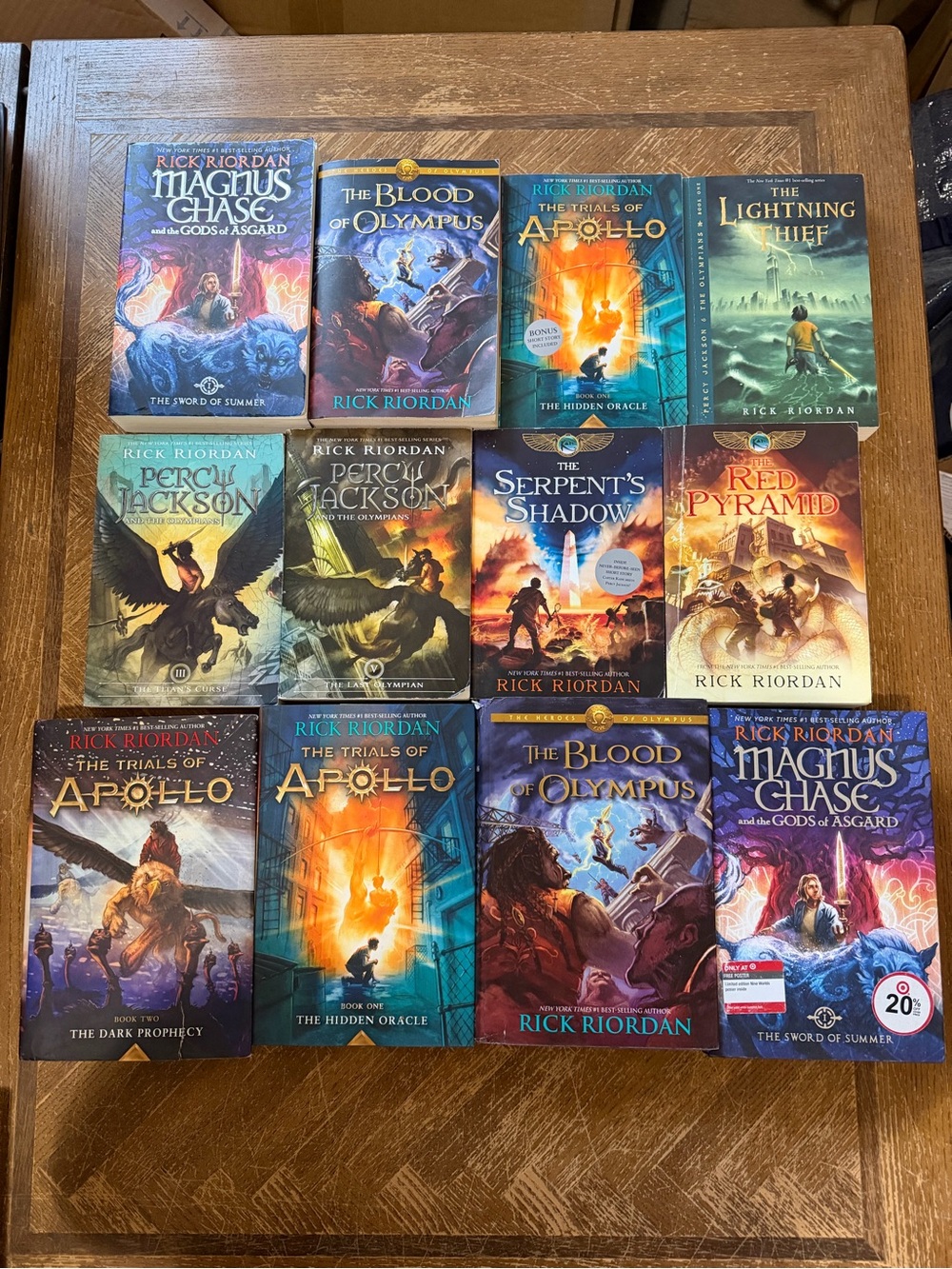 Rick Riordan Books
